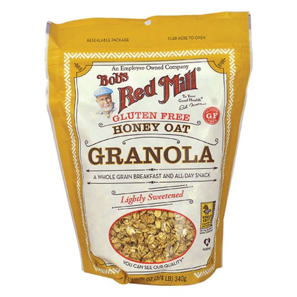 Bob’s RM GF Granola Avena-Miel