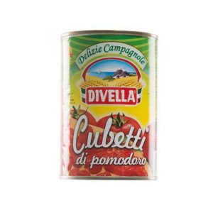 Divella Tomate Troceado (Pomodori a Cubetti)