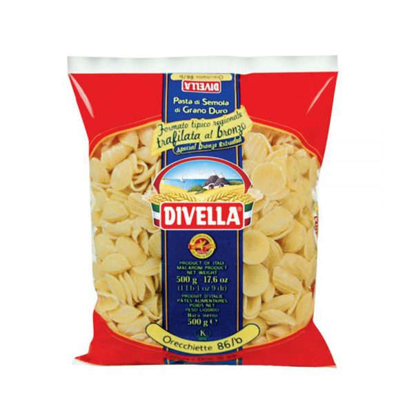 Divella Orecchiette 86 (Formato Tipico Regionale Trafilata al Bronzo)