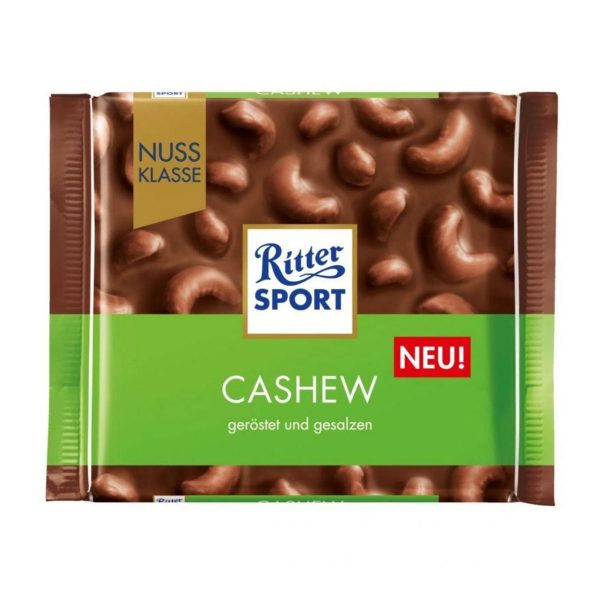 Chocolate marañón Ritter 100gr