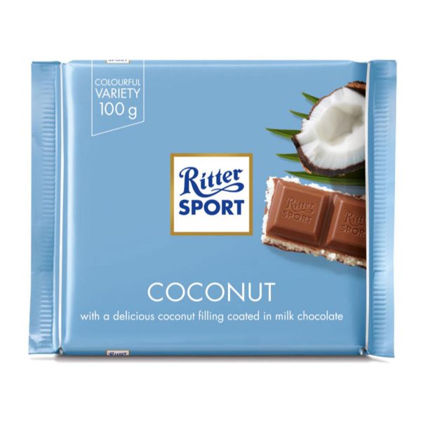 Chocolate coco Ritter 100gr