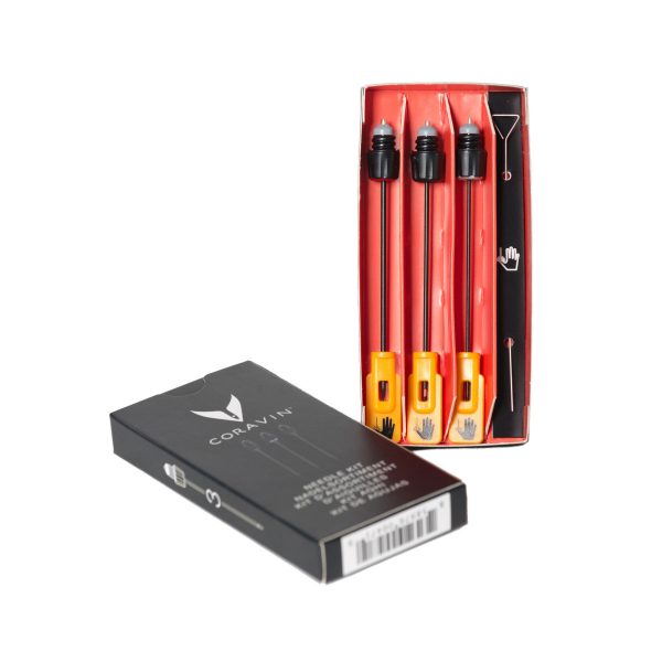 Coravin, kit de 3 agujas