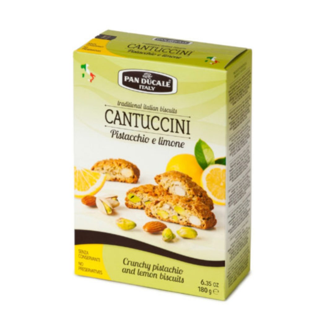 CANTUCCINI PISTACHO LIMON Pan Ducale