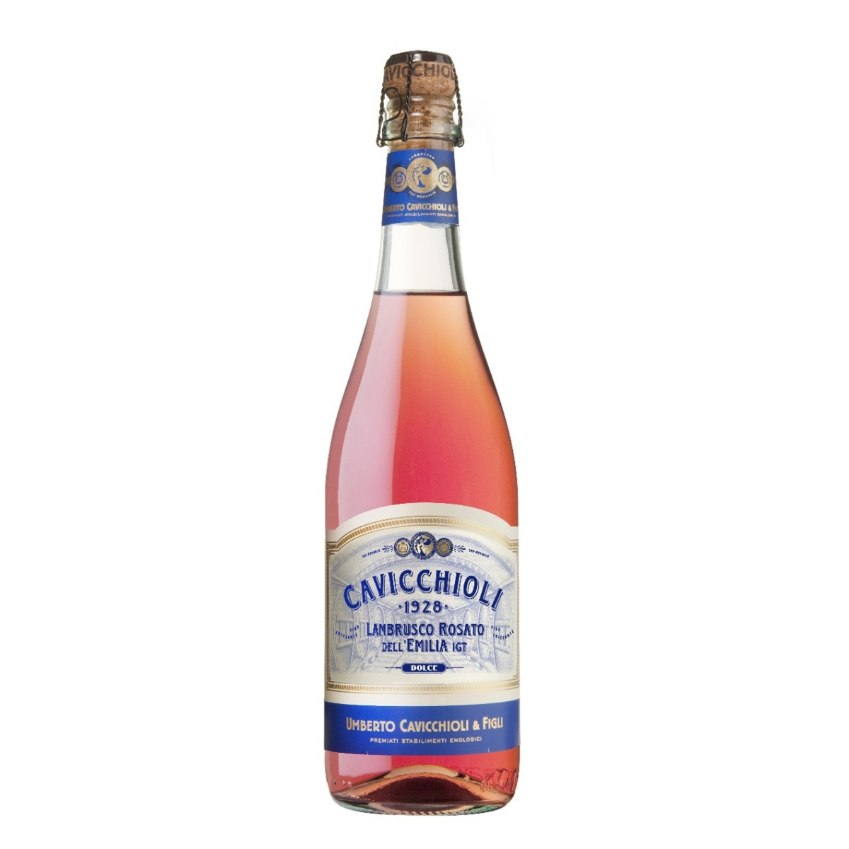 2×1 Cavicchioli Lambrusco Rosato Dolce Dell’ Emilia IGT