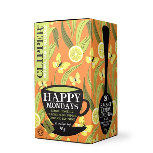 Infusion Organica Lunes Feliz 45gr Clipper