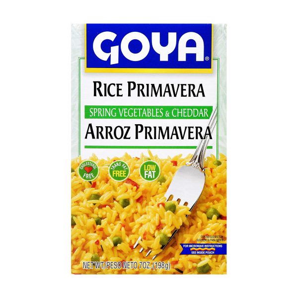 Goya Arroz Primavera (Rice Primavera Spring Vegetables & Cheddar)