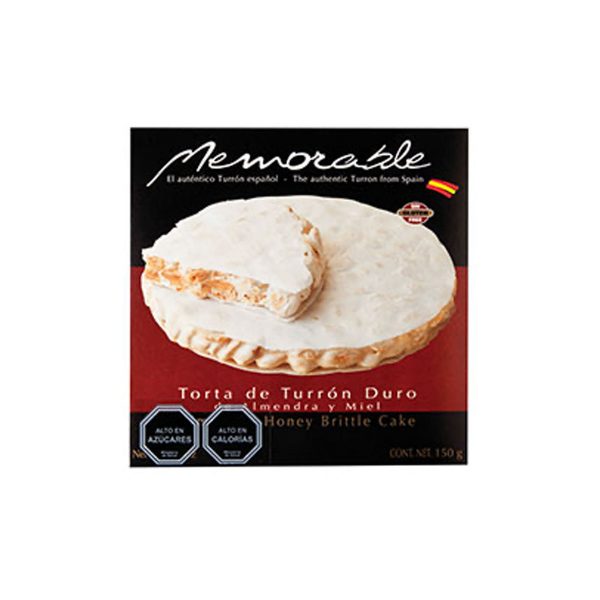 1880. Memorable torta turrón duro 150 g.