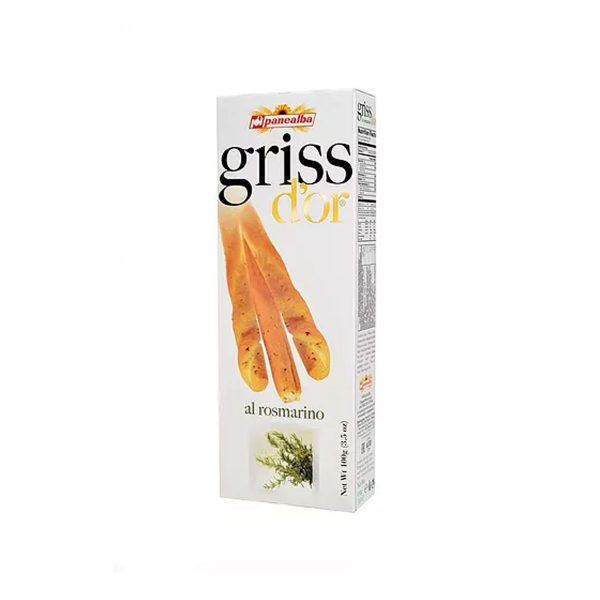 Grissini D´or rosmarino 100gx18 Panealba