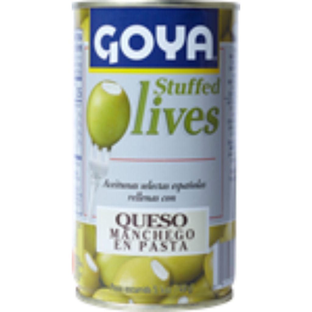 Aceitunas rellenas de queso manchego 12 oz