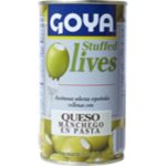 Aceitunas rellenas de queso manchego 12 oz