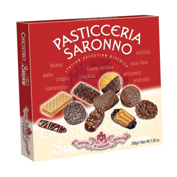 Galletas mixtas di Saronno - Caja Carton 200g