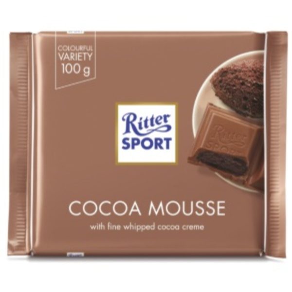Chocolate cacao mousse Ritter 100gr