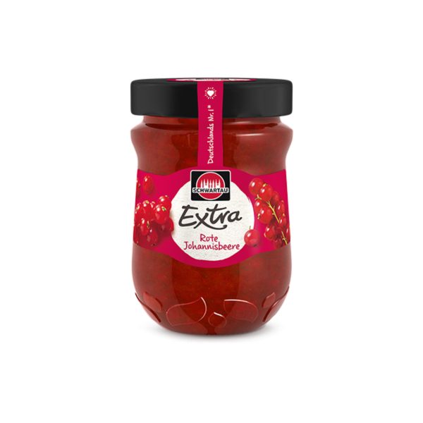Mermelada extra grosellas rojas 340gr Schwartau