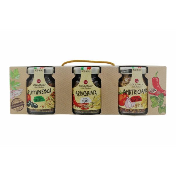Set salsas para pasta le pastissime Collitali