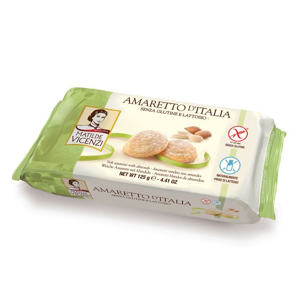 Galletas amaretto libres de gluten Vicenzi 125g