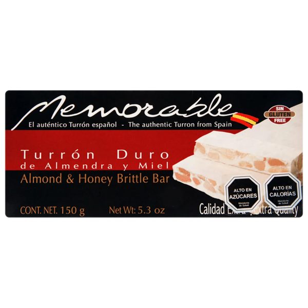 1880 Memorable turrón duro 150 g