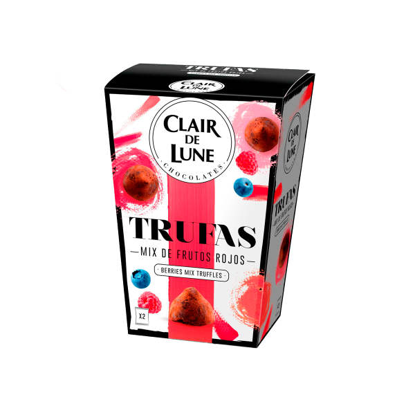 TRUFAS MIX DE FRUTOS ROJOS 160G CLAIR DE LUNE