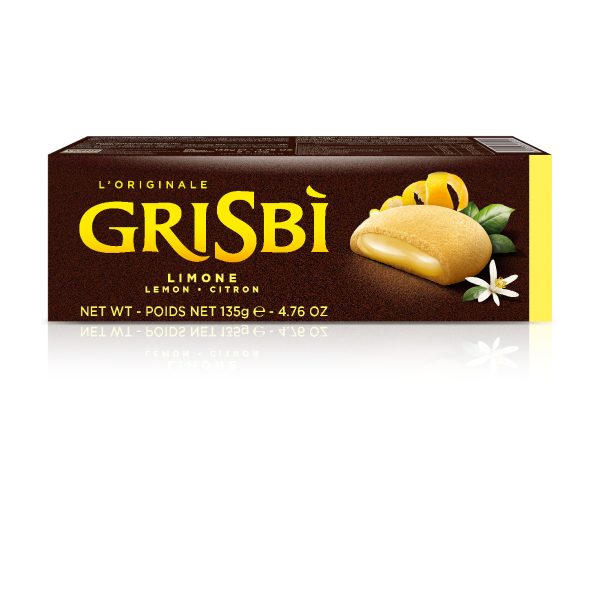 Galletas rellenas de crema de limón Grisbi