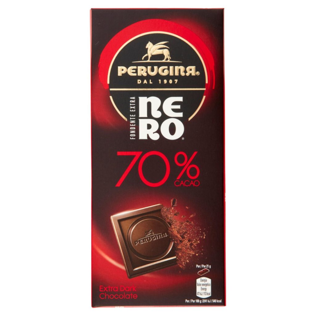 PERUGINA TABLETA DARK 70% 85g