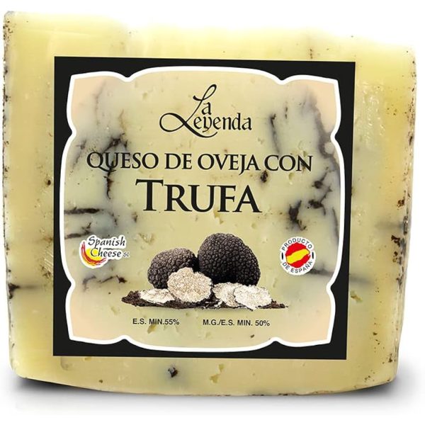 QUESO DE OVEJA CURADO A LA TRUFA CUÑA SPANISH CHEESE 150G