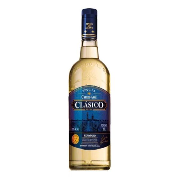Tequila Campo Azul Clásico reposado 1 L
