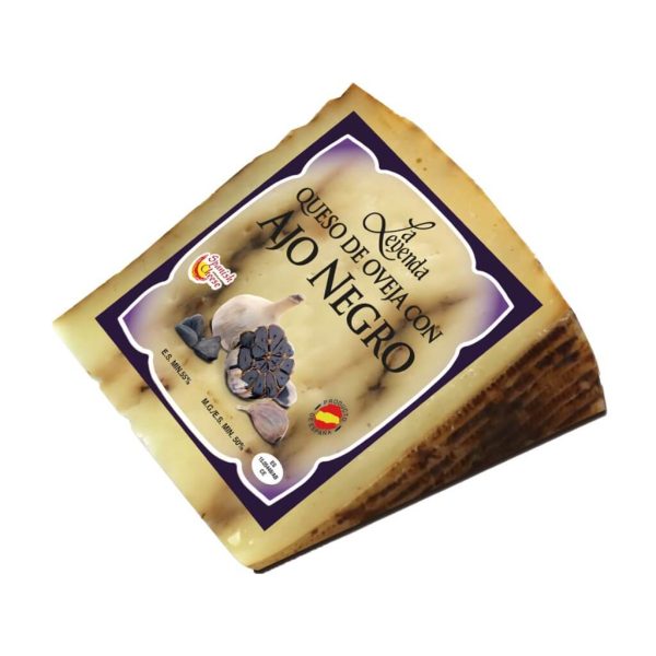 QUESO DE OVEJA CURADO AL AJO NEGRO CUÑA SPANISH CHEESE 150G