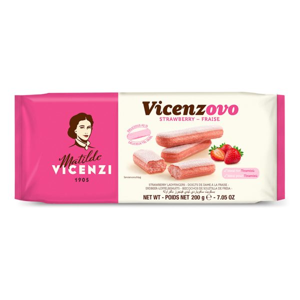 dedos de señora 200g fresa vicenzi