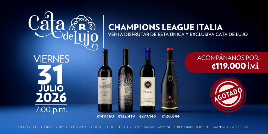Champions league Italia Agotado